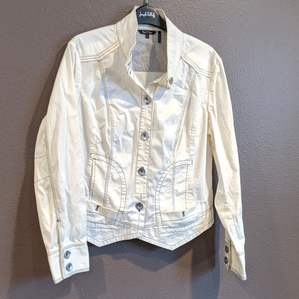 Nic + Zoe cotton jacket